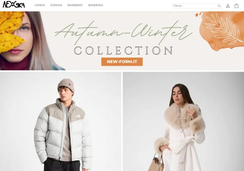Schermata della pagina offerta di New Form