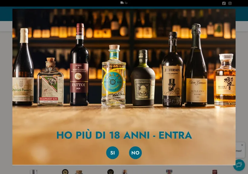 Schermata della pagina offerta di Dispensa 