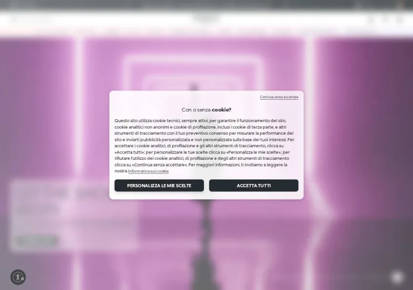 Schermata della pagina offerta di Kiko