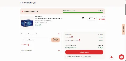 Test al checkout