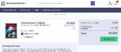 Test al checkout
