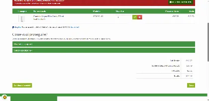 Test al checkout