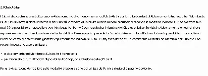 Programma fedeltà