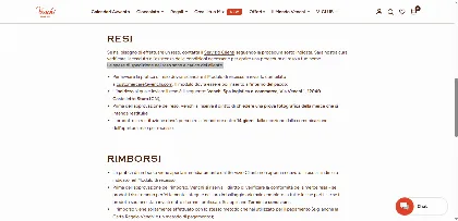Politica di reso