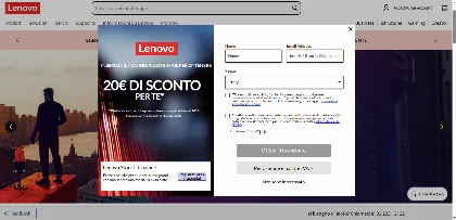 Sconto primo ordine