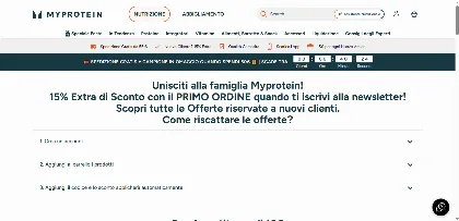Sconto primo ordine