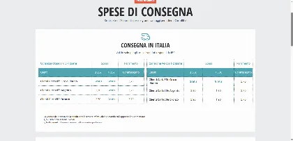 Costi di spedizione