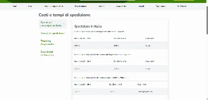 Costi di spedizione