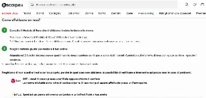 Politica di reso