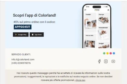 Sconto primo ordine