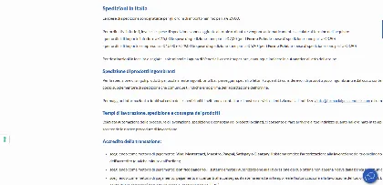 Costi di spedizione