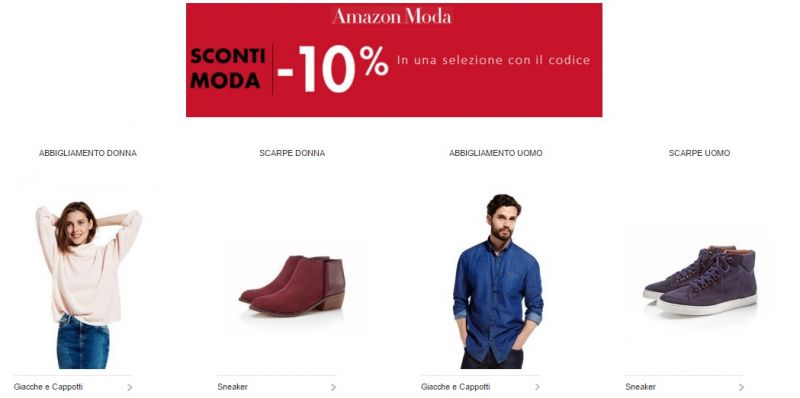 sconto amazon scarpe