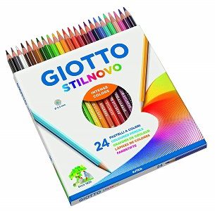 Giotto Stilnovo - astuccio di pastelli colorati