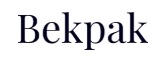 Bekpak