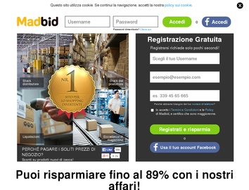 Buono sconto Madbid logo