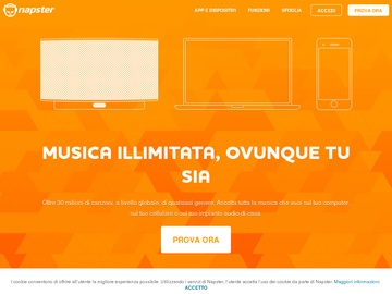 Buono sconto Napster logo