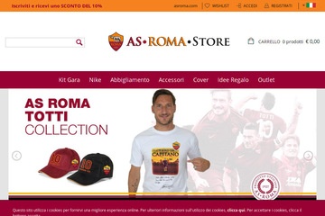 Buono sconto AS Roma Store logo
