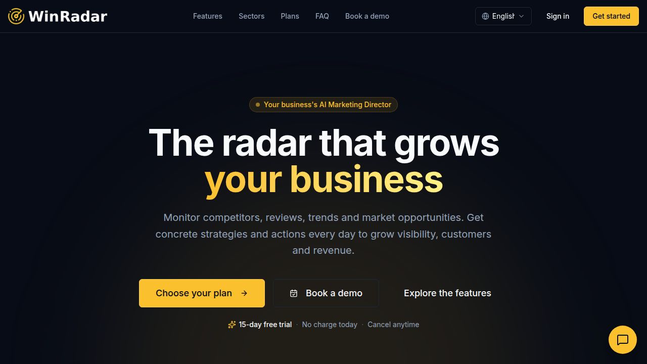 Buono sconto Winradar.ai logo